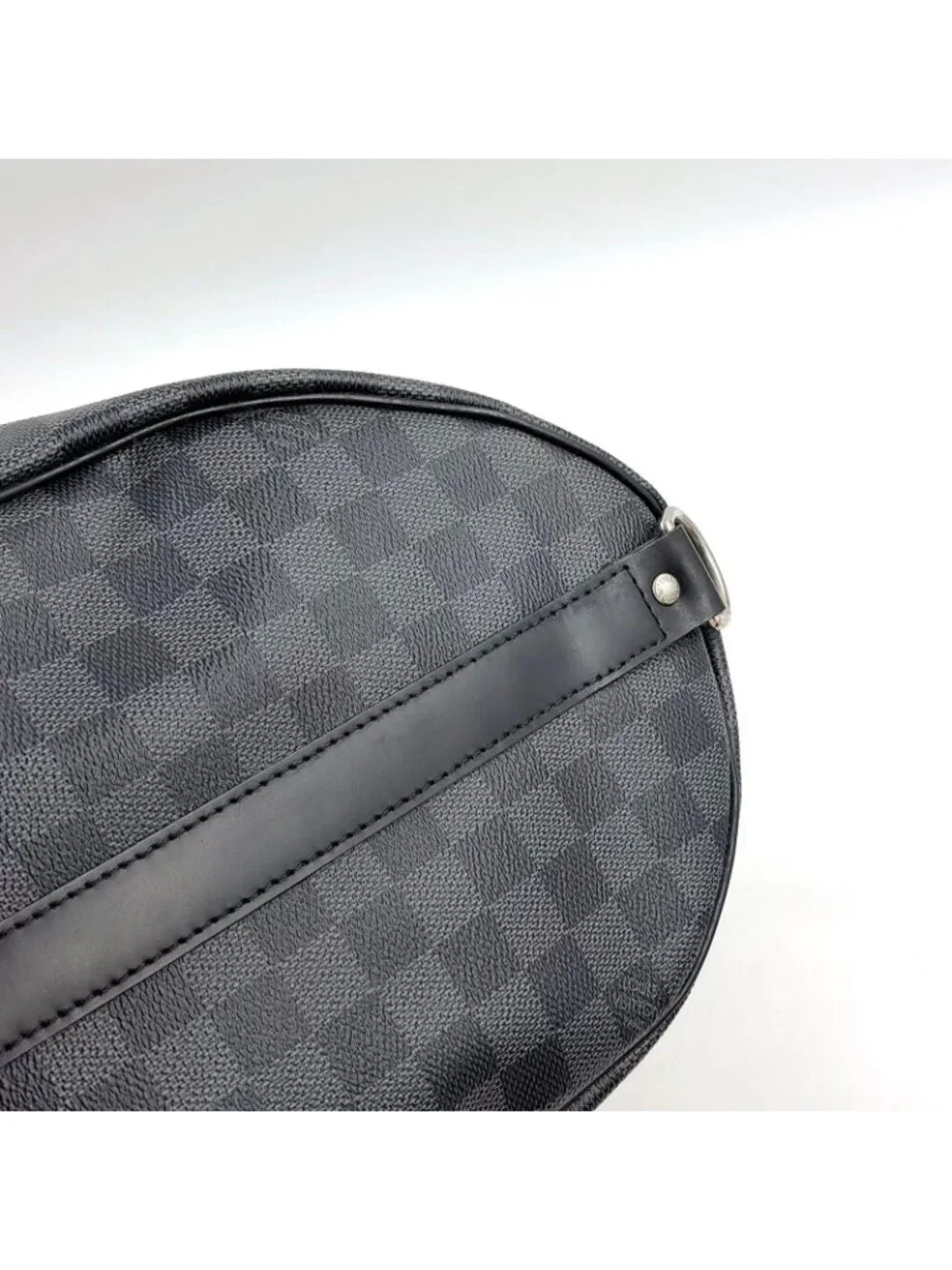 Louis Vuitton Keepall Bandouliere 45 Damier Graphite Leather